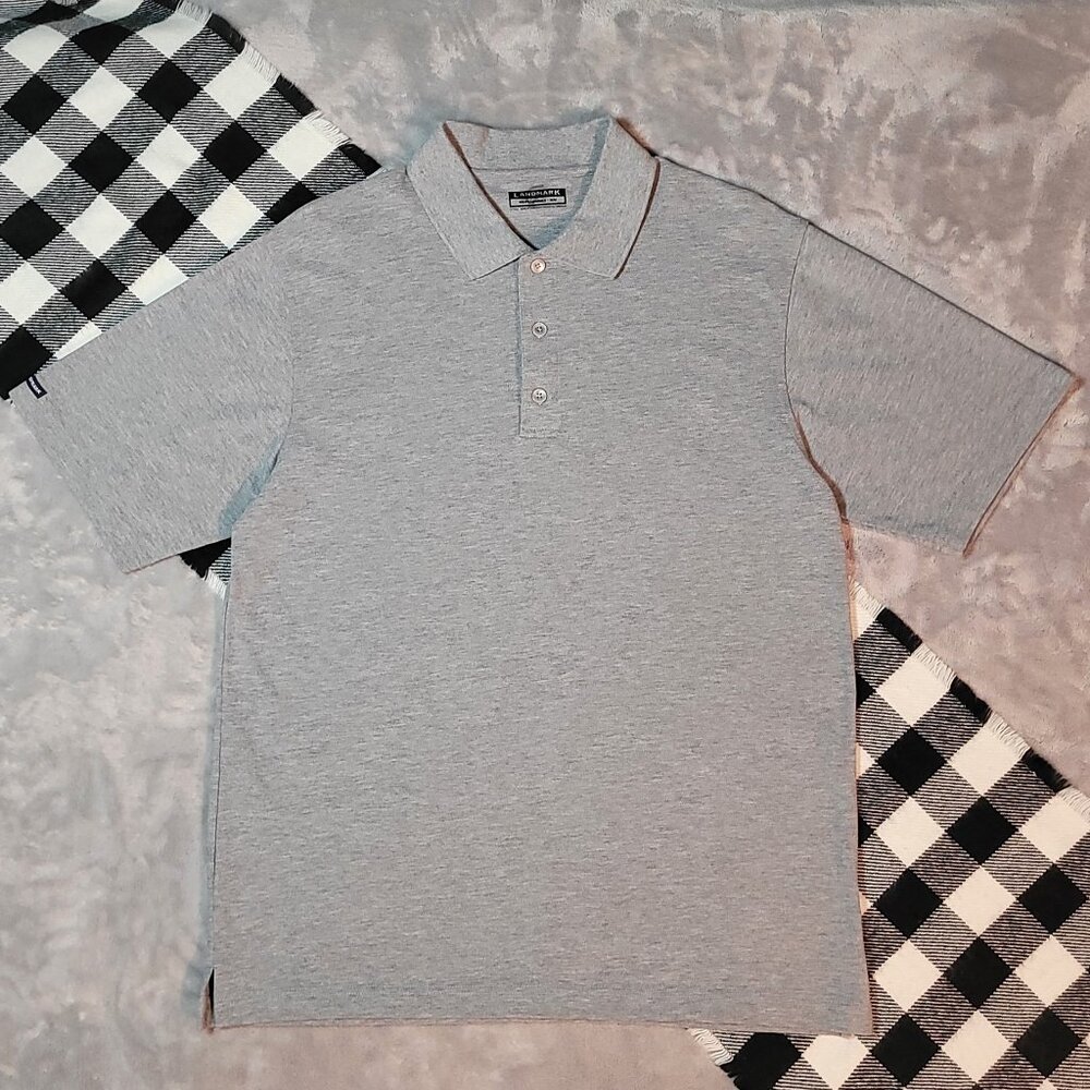 M | Landmark | Short Sleeved Polo Shirt